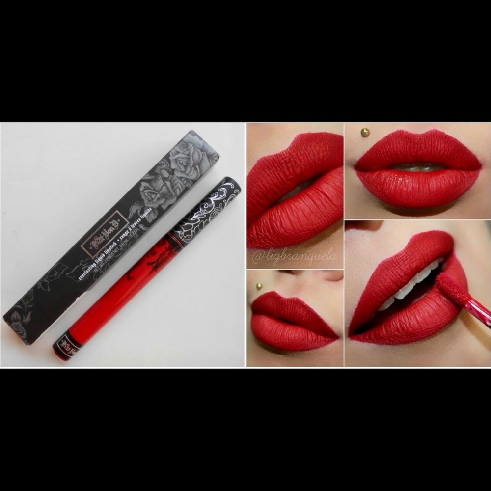 Kat von d underage red liquid lipstick